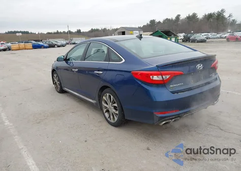 2015 Hyundai Sonata Limited 2.0T from USA, damaged, VIN 5NPE34AB6FH140148